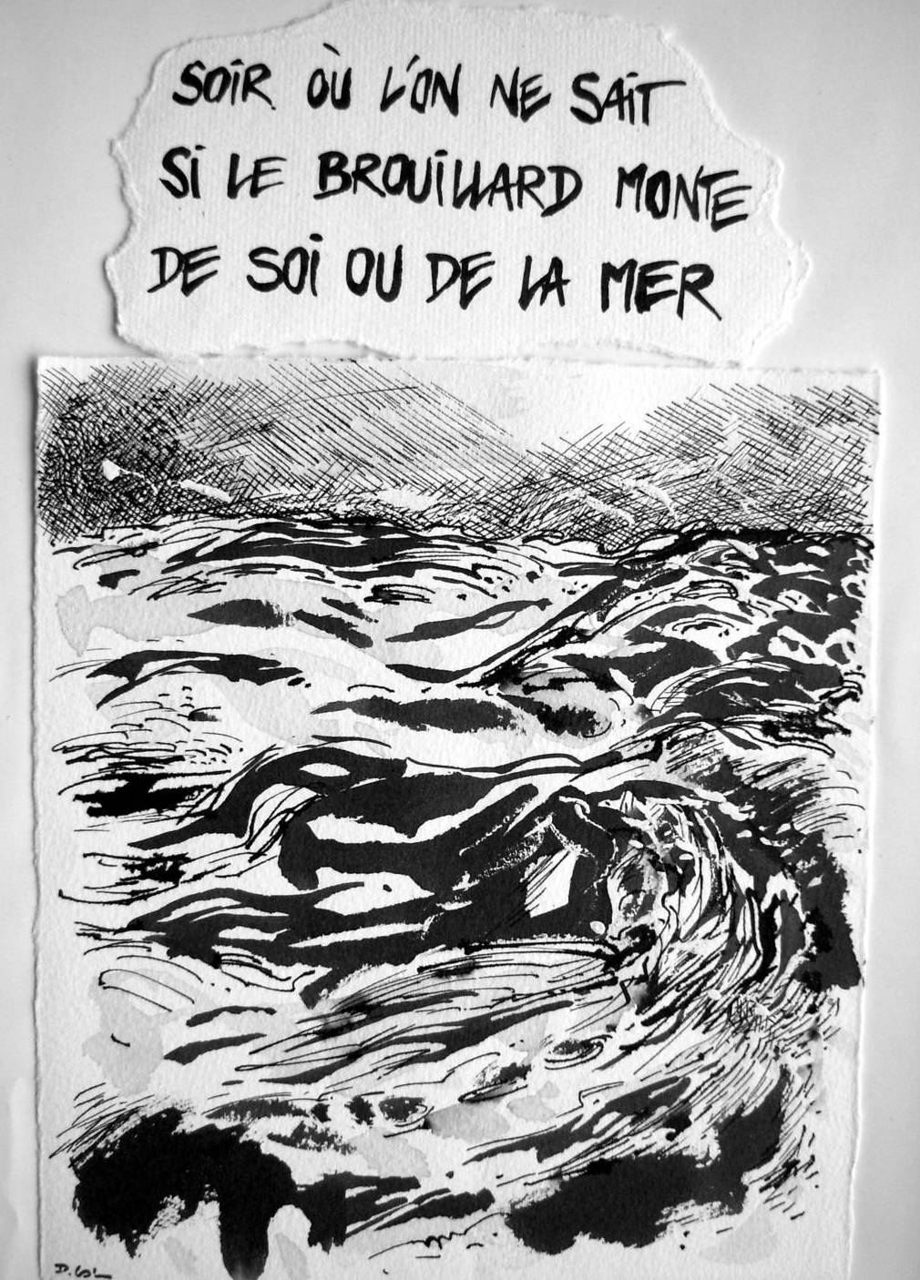 Encre de Didier Collobert.